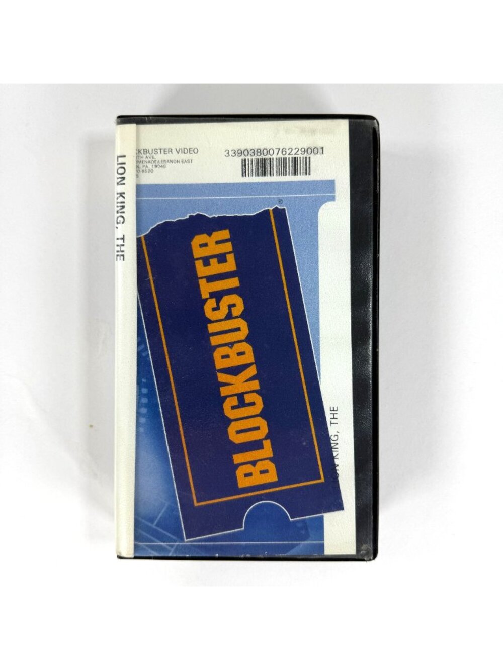 Blockbuster Disney VHS Lion King Rental Box Case Collectible Vintage No Tape